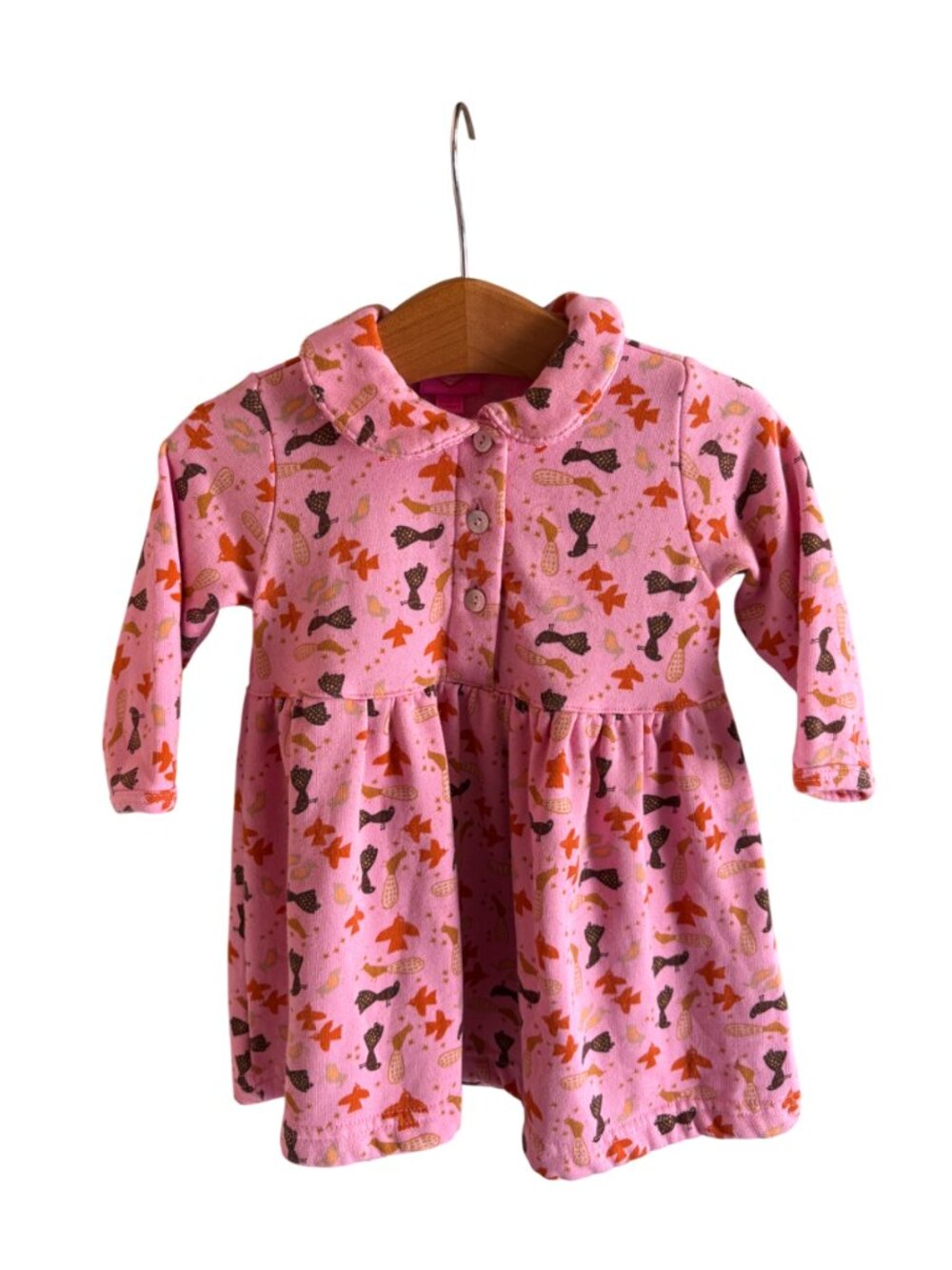 Oilily Long Sleeve Collared Dress Size 9M
